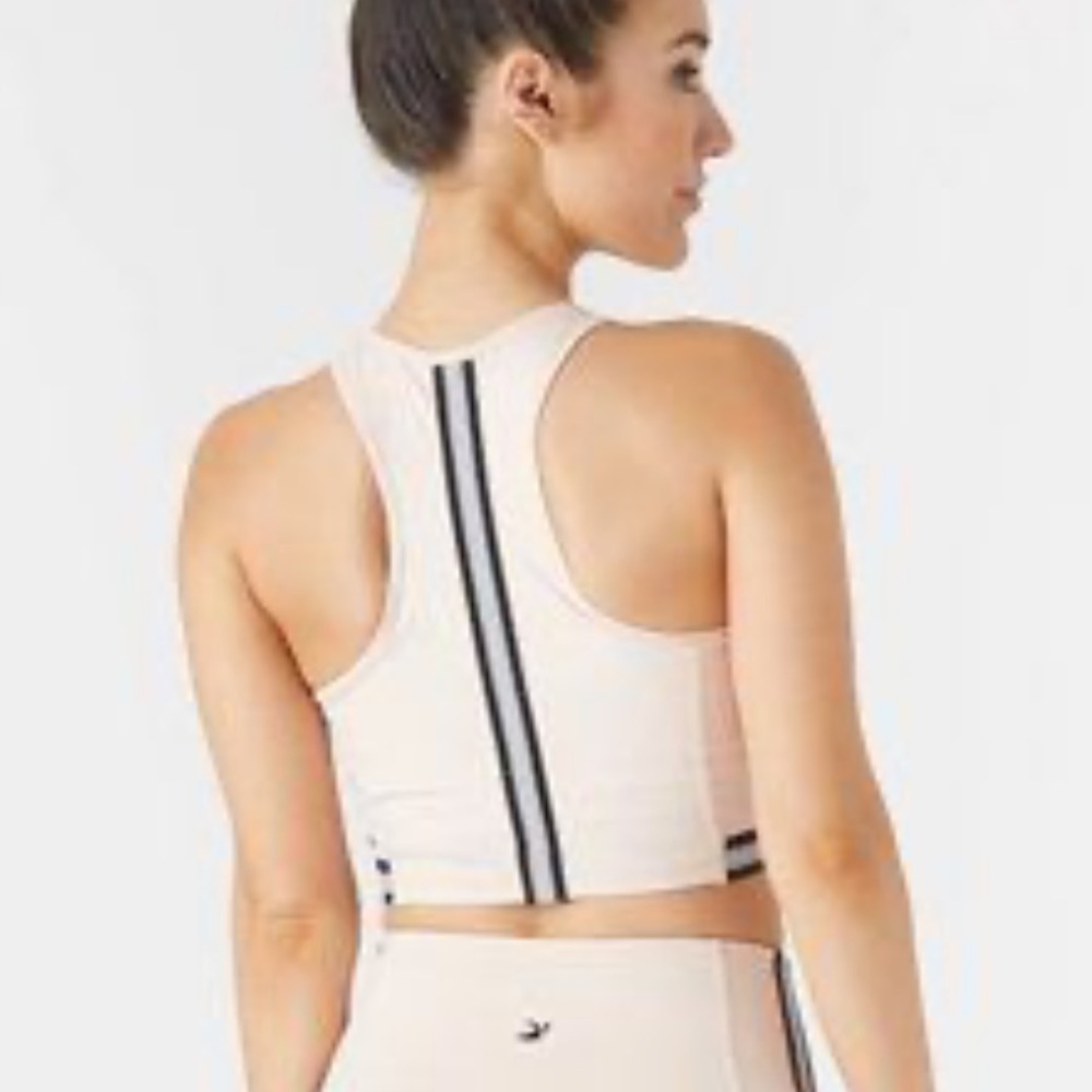 Glyder ambition Rosewater pink sports bra